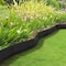Nature Spring Plastic Garden Edging Stone-Look Border, Decorative Flower Fence, 10-pieces Lawn Stakes(8-ft, Black) 922058QXF - alternate 2